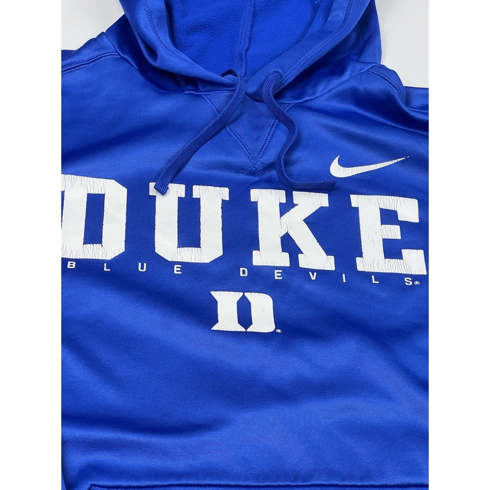 Nike Dri-FIT Duke Blue Devils Hoodie Men's XL Blue NCAA Pullover Standard Issue - Picture 2 of 6